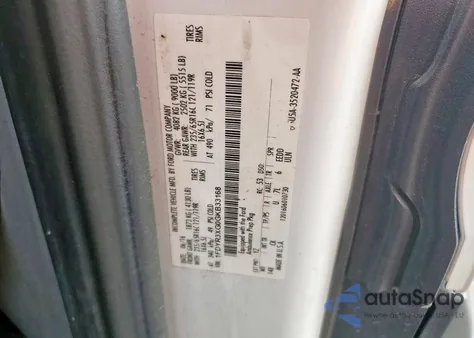 2016 Ford Transit T-250 from USA, damaged, VIN 1FDYR3XG0GKB33168